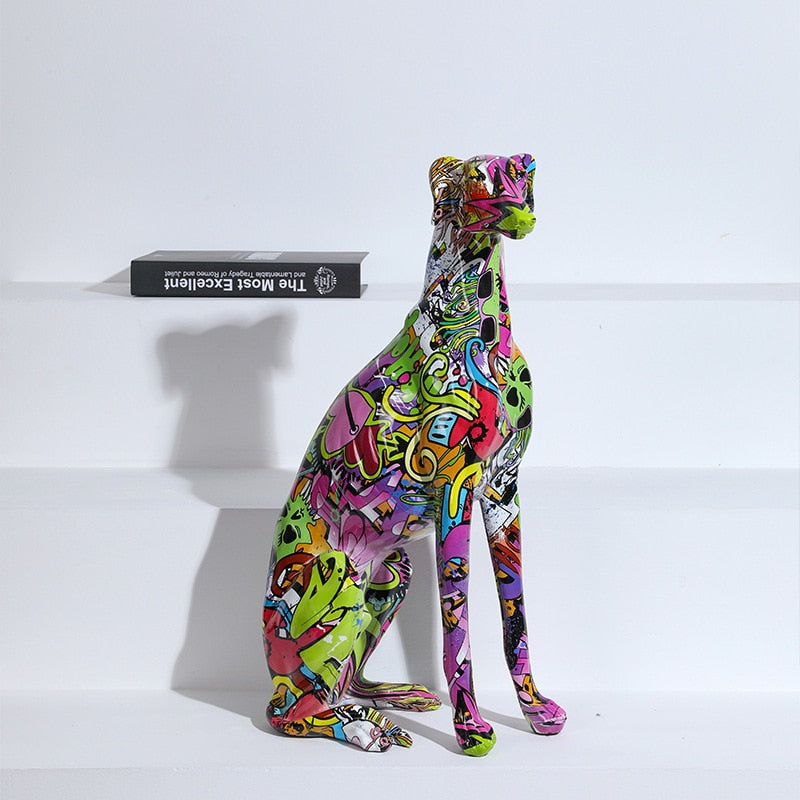 CORX Designs - Graffiti Greyhound Resin Statue - Review