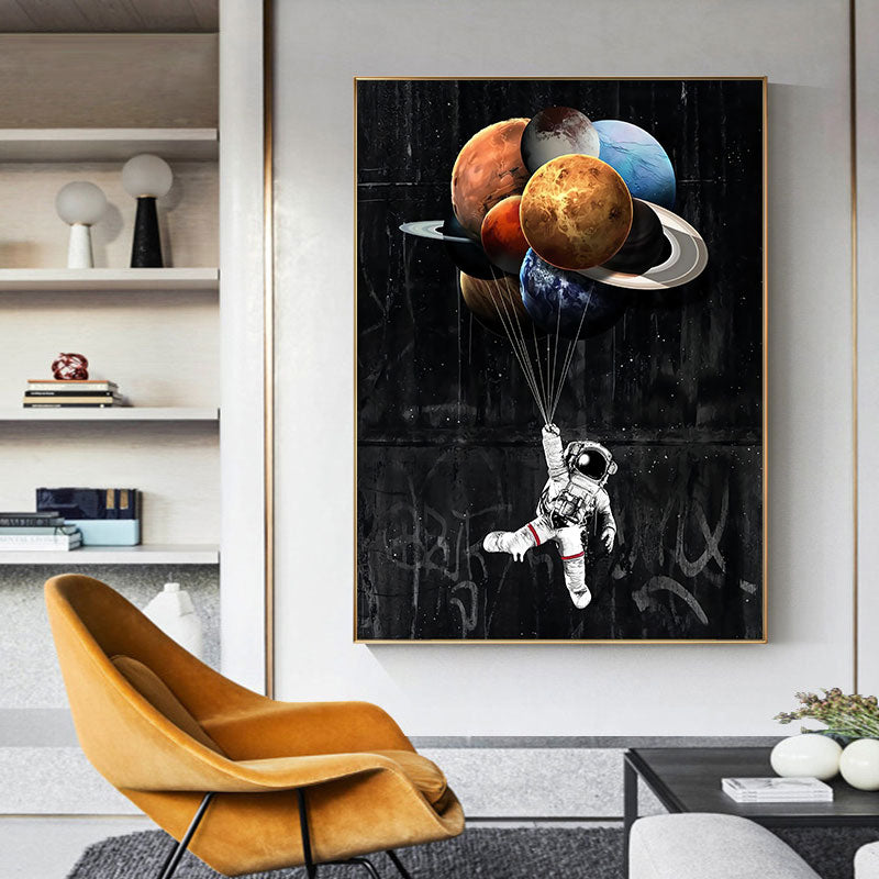 CORX Designs - Cartoon Astronaut Wall Art Canvas - Review