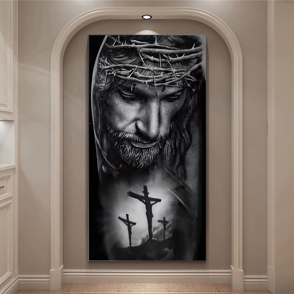 CORX Designs - Crown of Thorns Jesus Canvas Art - Review