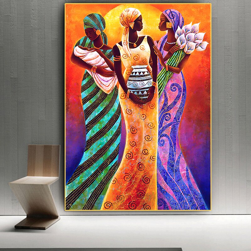 CORX Designs - Colorful African Lady Canvas Art - Review