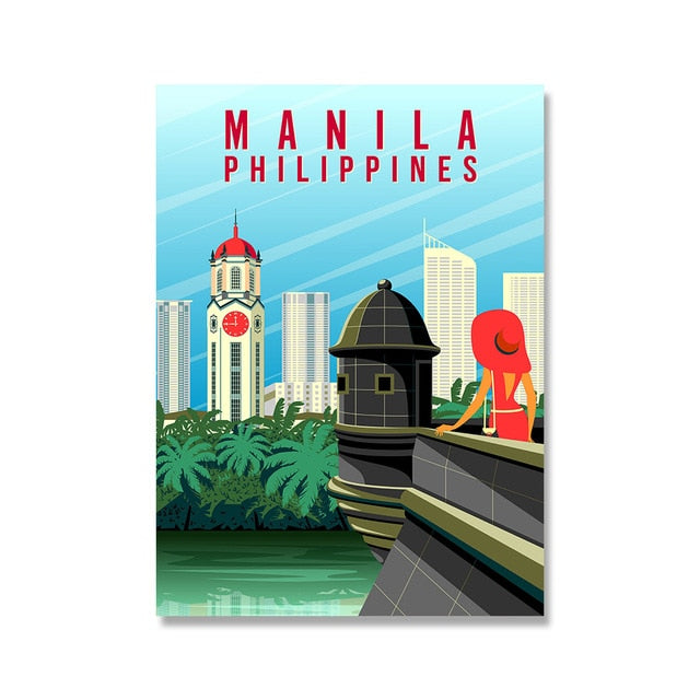 CORX Designs - Travel Cities Poster Canvas Art - Review