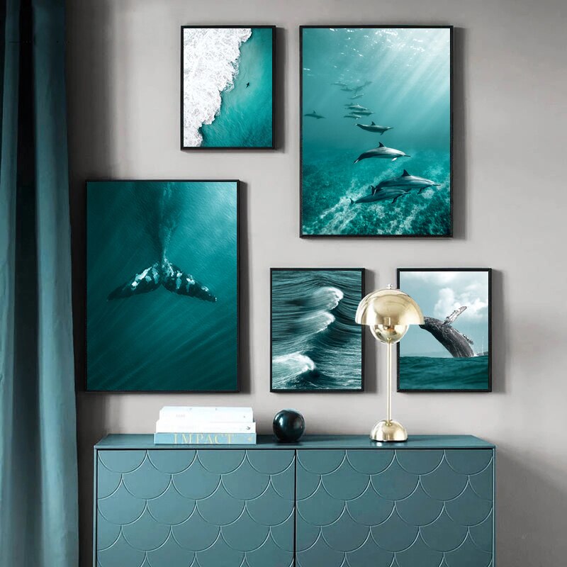 CORX Designs - Whale Dolphin Canvas Art - Review