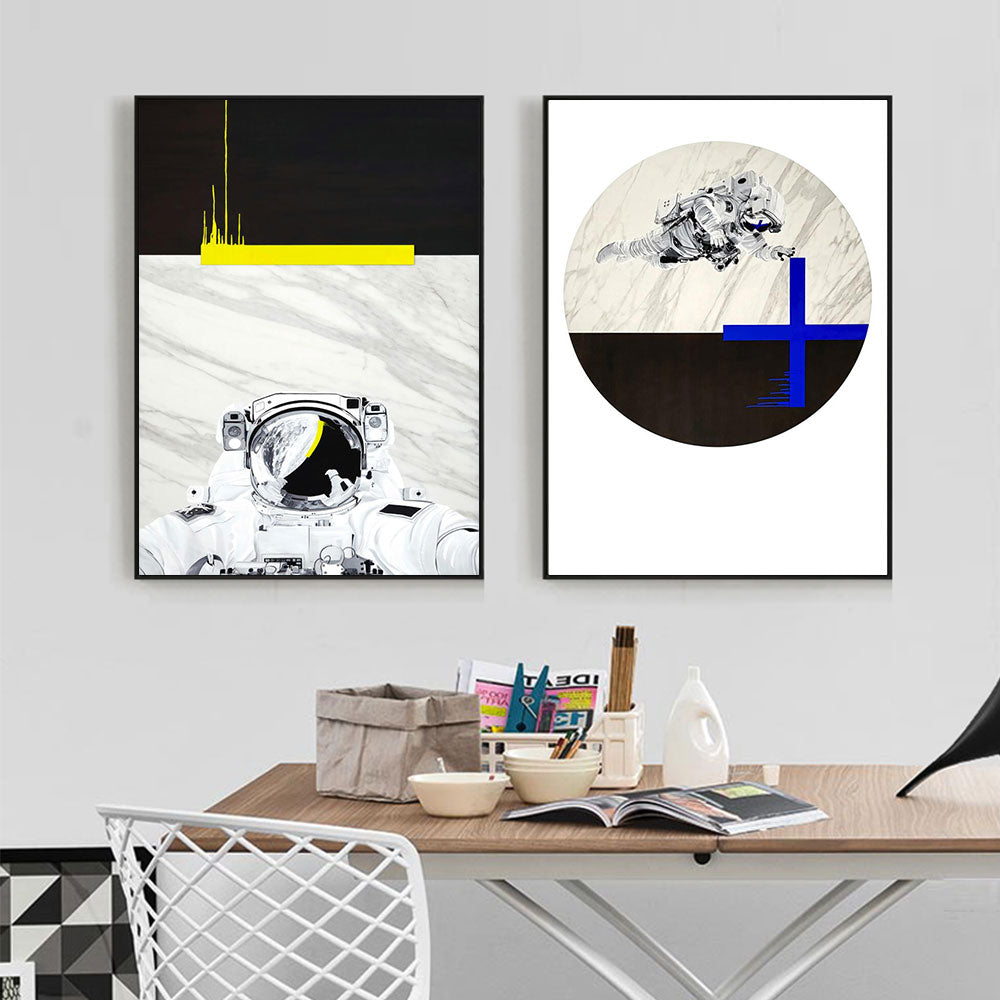 CORX Designs - Modern Space Astronaut Canvas Art - Review