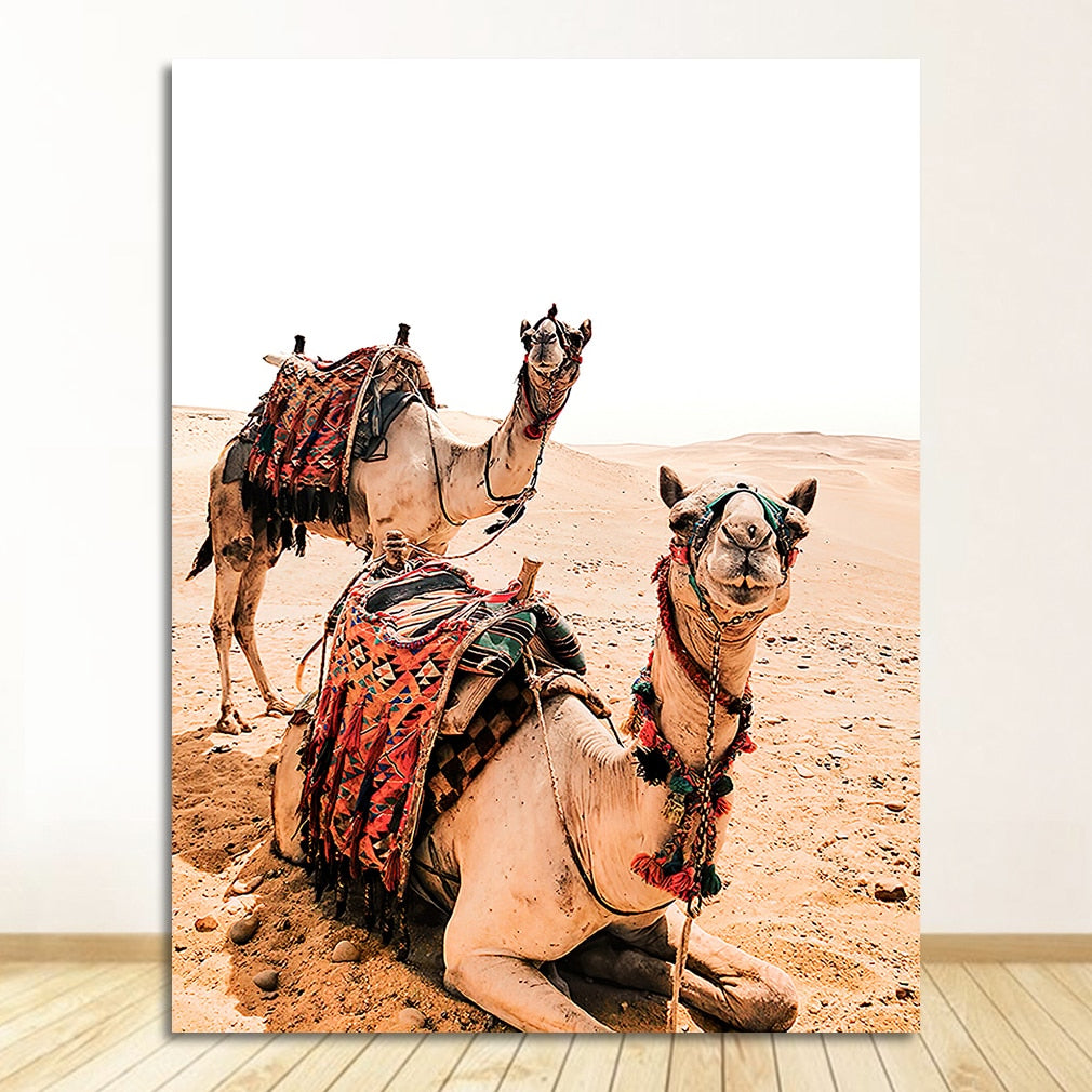 CORX Designs - Marrakech Desert Camel Canvas Art - Review