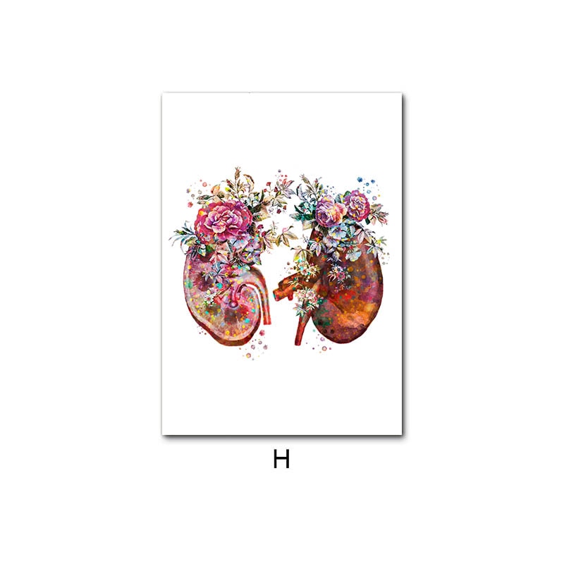 CORX Designs - Flower Human Anatomy Canvas Art - Review