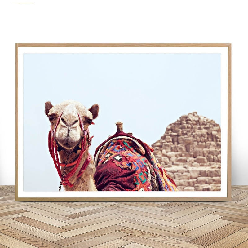 CORX Designs - Pyramid Camel Canvas Art - Review