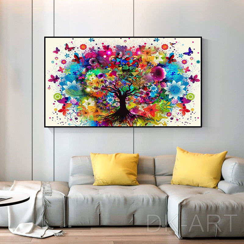 CORX Designs - Watercolor Tree Canvas Art - Review