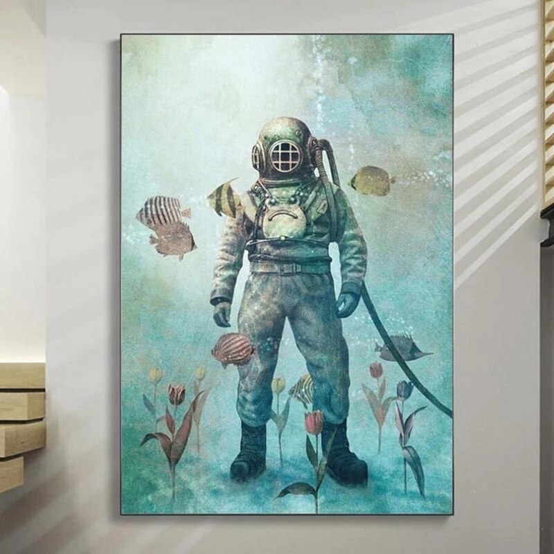 CORX Designs - Sea Divers Underwater World Canvas Art - Review