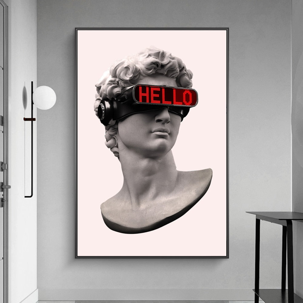 CORX Designs - David with VR Glasses Canvas Art - Review