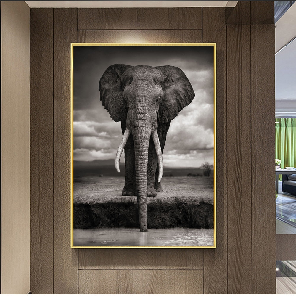 CORX Designs - Elephant Moon Canvas Art - Review
