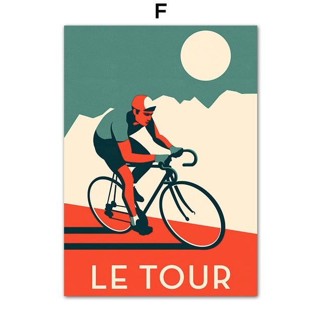 CORX Designs - Cycling Race Tour Canvas Art - Review