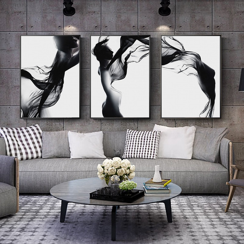 CORX Designs - Black and White Modern Fashion Canvas Art - Review