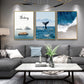 CORX Designs - Blue Whale Wave Canvas Art - Review