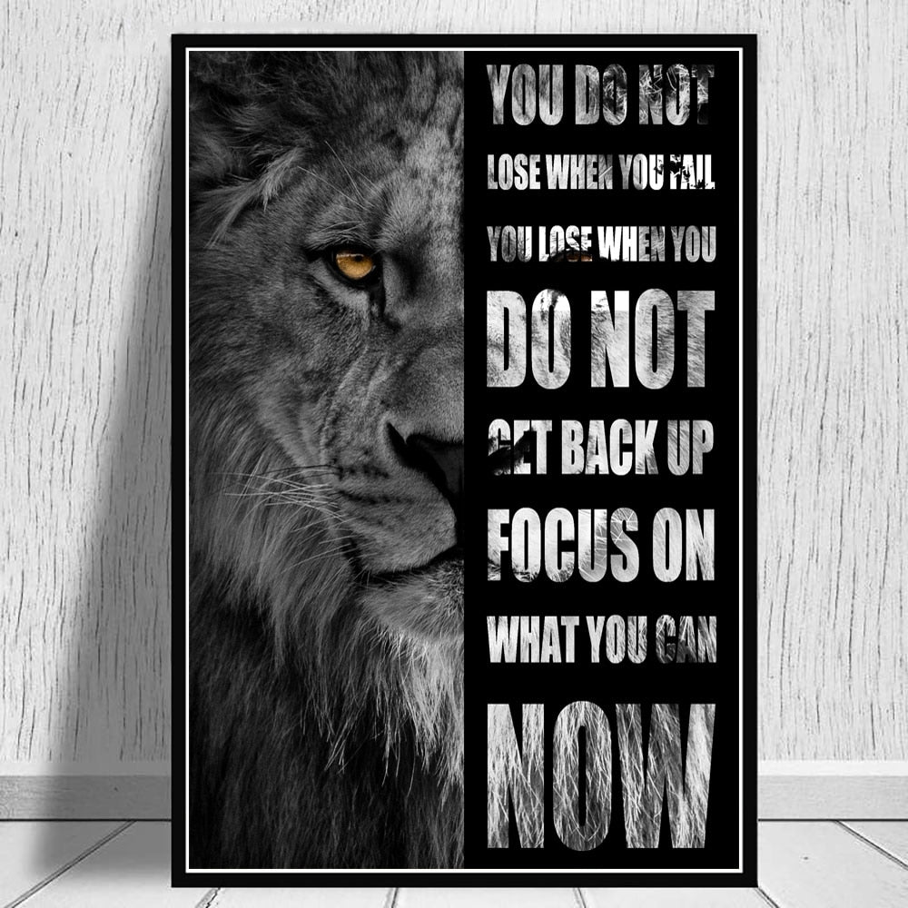 CORX Designs - Animal Inspirational Quotes Canvas Art - Review