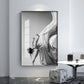 CORX Designs - Black and White Modern Woman Ballet Dancing Canvas Art - Review