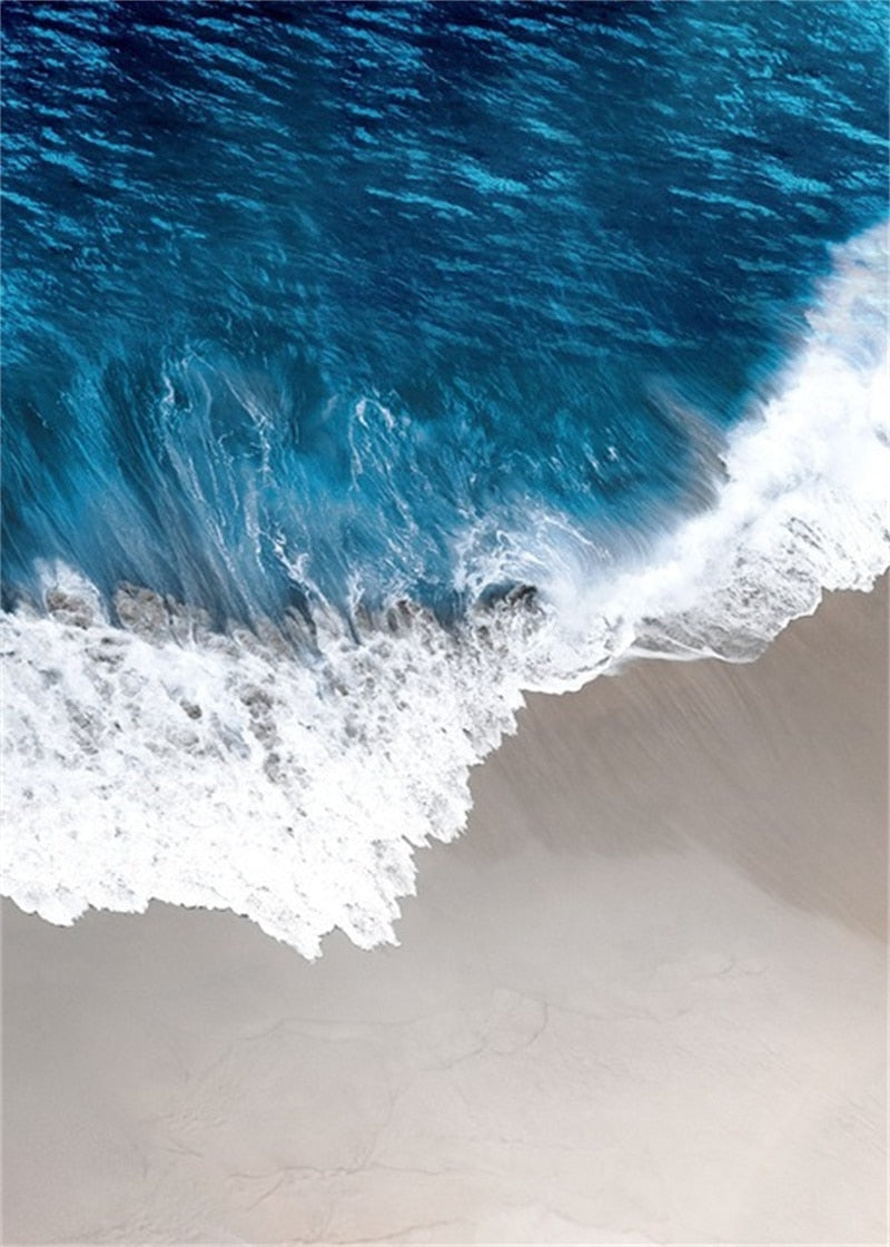 CORX Designs - Blue Whale Wave Canvas Art - Review