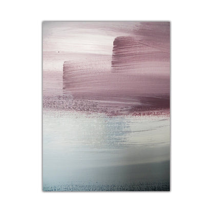 CORX Designs - Abstract Pink Purple Blue Paint Canvas Art - Review