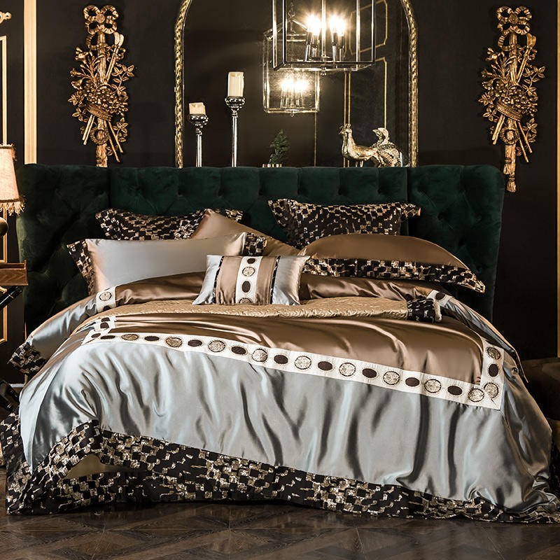 CORX Designs - Emperor Silky Satin Duvet Cover Bedding Set - Review