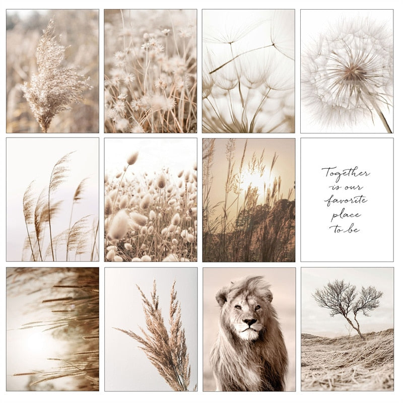 CORX Designs - Grassland Lion Dandelion Canvas Art - Review