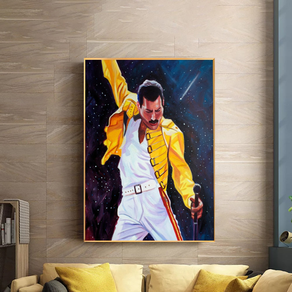 CORX Designs - Freddie Mercury Music Star Canvas Art - Review