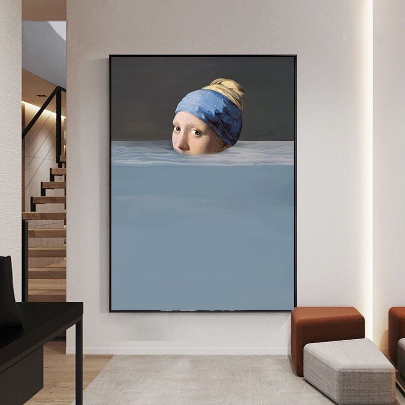 CORX Designs - Submerged Paintings Spoof Canvas Art - Review
