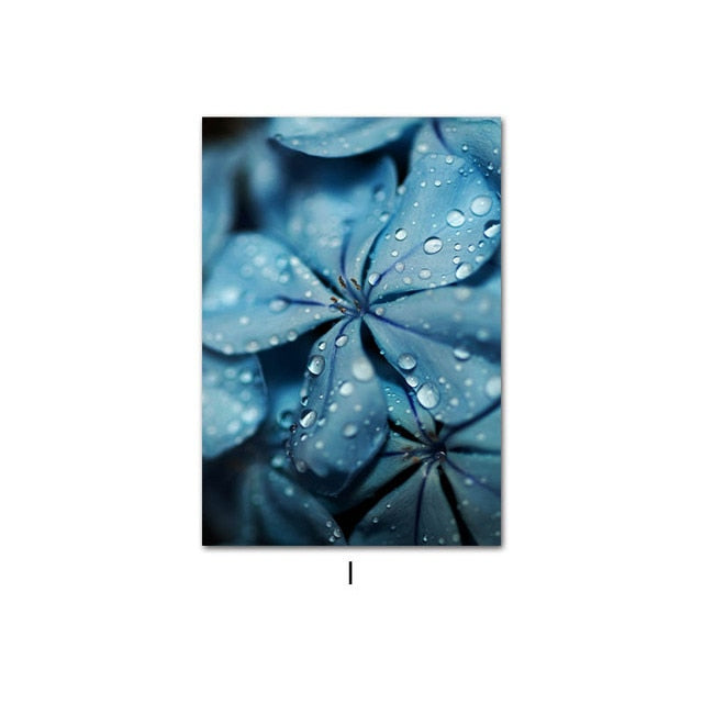 CORX Designs - Blue Plants And Flower Canvas Art - Review