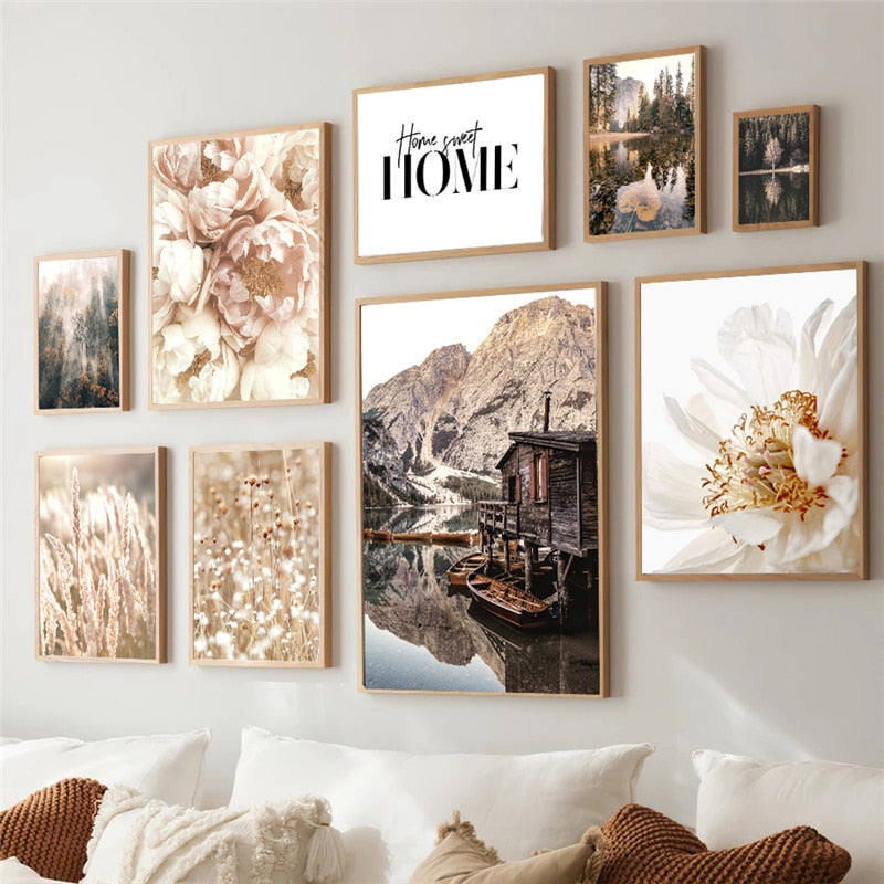 CORX Designs - Autumn Lake House Canvas Art - Review