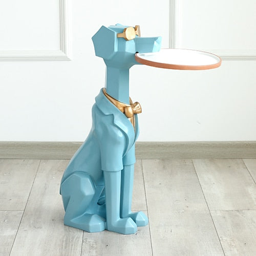CORX Designs - Sitting Dog Tray Statue - Review