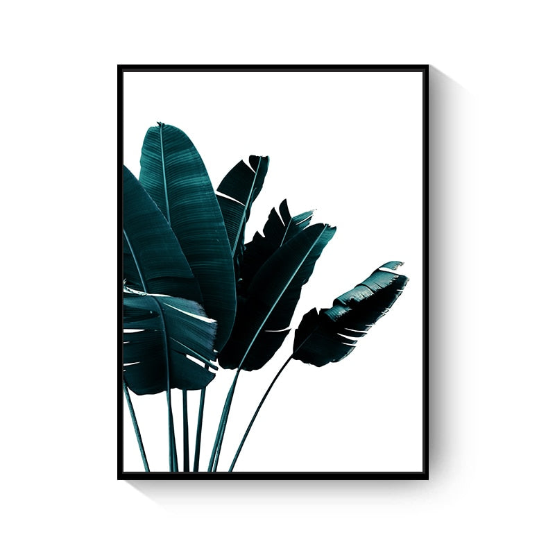 CORX Designs - Tropical Plant Plantain Leaves Canvas Art - Review