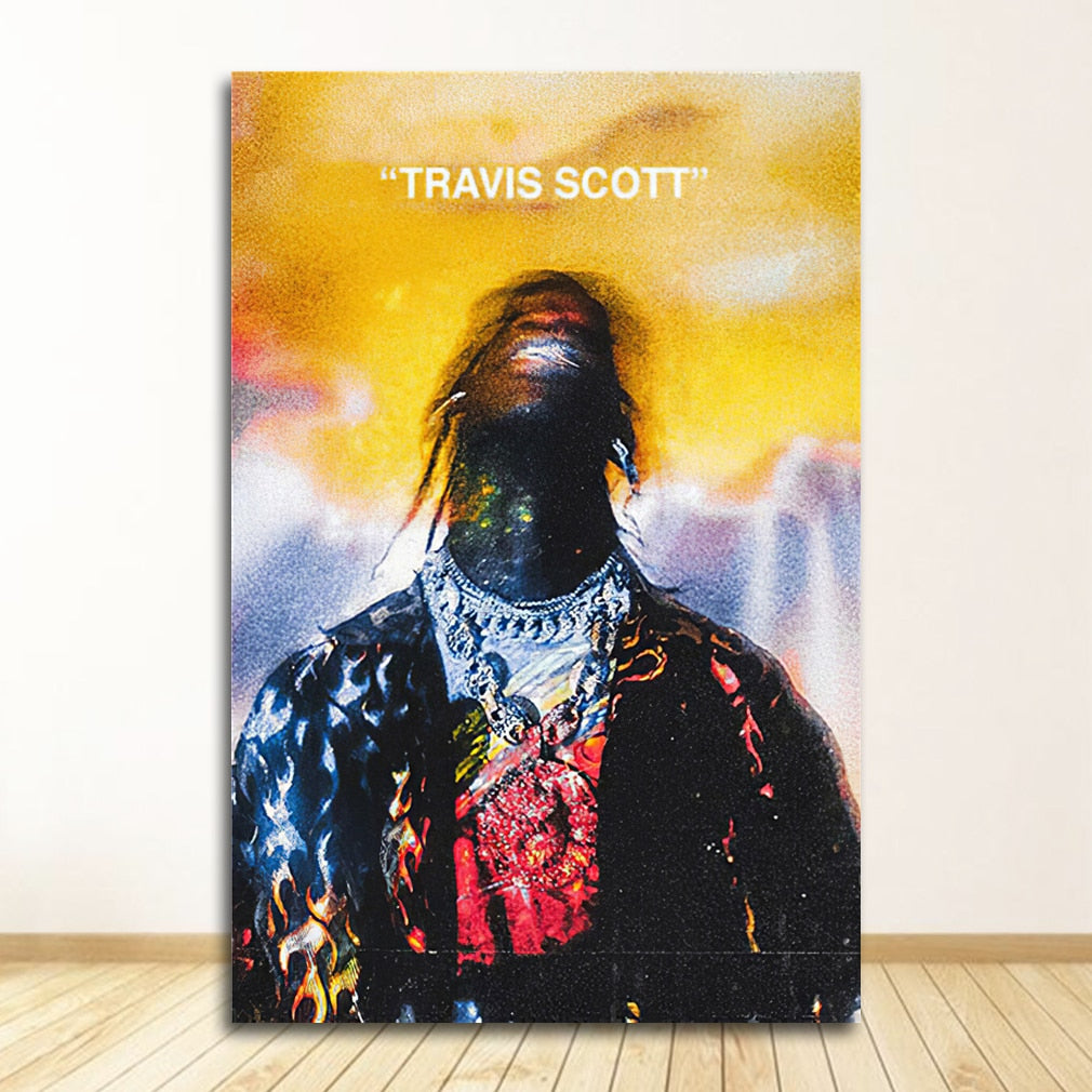 CORX Designs - Travis Scott Poster Canvas Art - Review