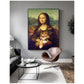 CORX Designs - Mona Lisa And Cat Art Canvas - Review