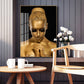 CORX Designs - Black Gold African Art Woman Oil Painting Canvas Art - Review