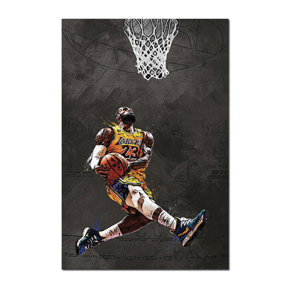CORX Designs - Basketball Star LeBron James Canvas Art - Review
