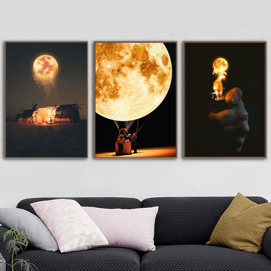 CORX Designs - Moon and Night Canvas Art - Review