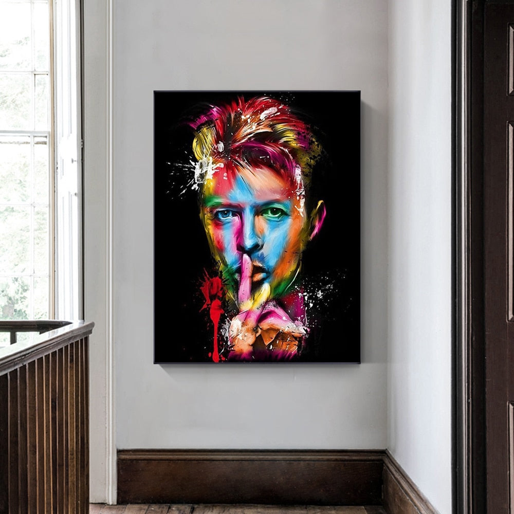 CORX Designs - David Bowie Watercolor Canvas Art - Review