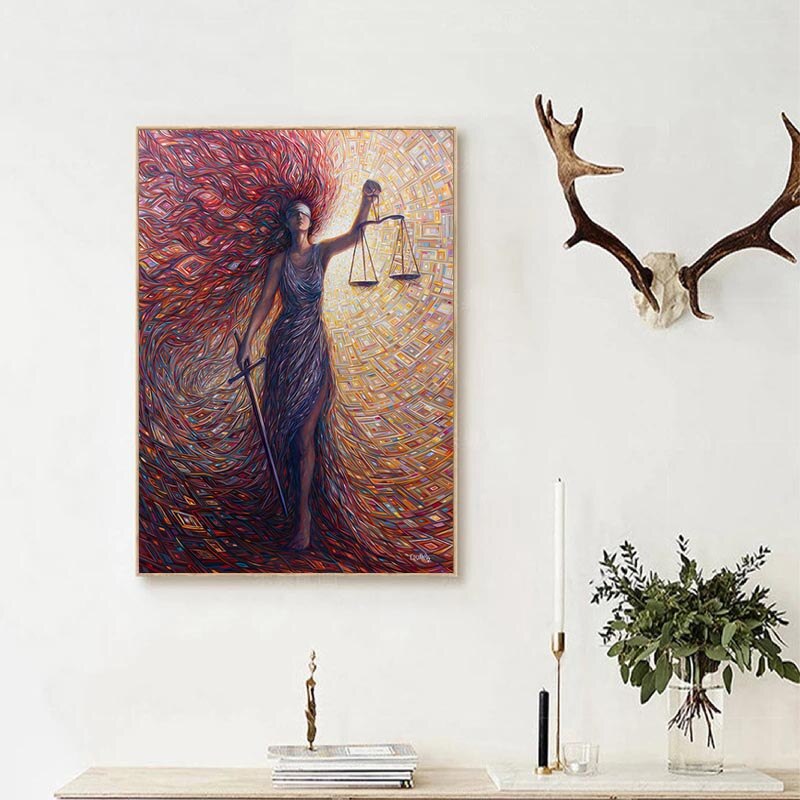 CORX Designs - Goddess of Justice Canvas Art - Review
