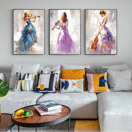 CORX Designs - Violin and Dancing Woman Canvas Art - Review