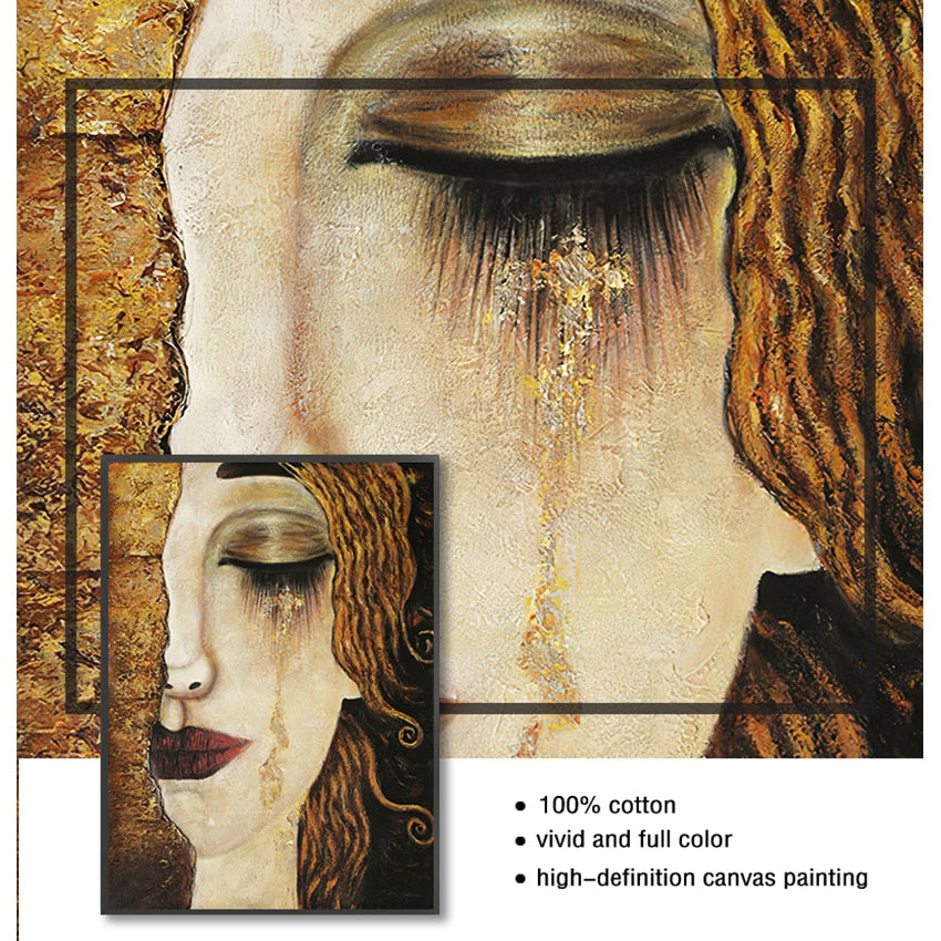 CORX Designs - Golden Tear by Gustav Klimt Canvas Art - Review