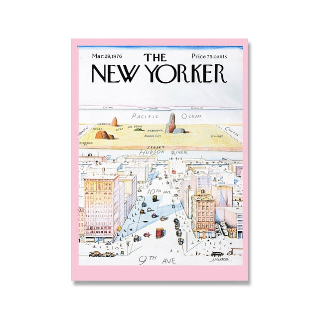 CORX Designs - The New Yorker Magazine Canvas Art - Review
