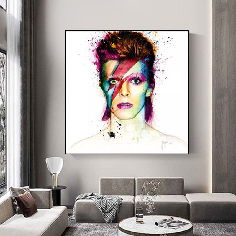 CORX Designs - David Bowie Aladdin Sane Album Canvas Art - Review