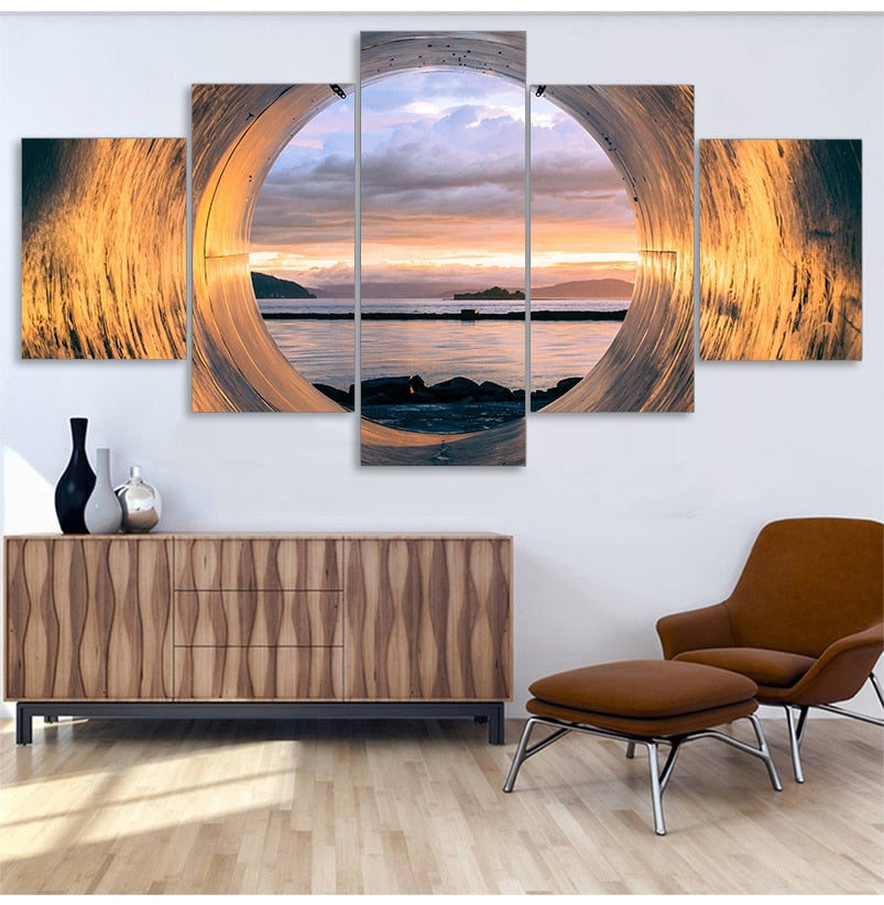 CORX Designs - Sunset Ocean View Canvas Art - Review