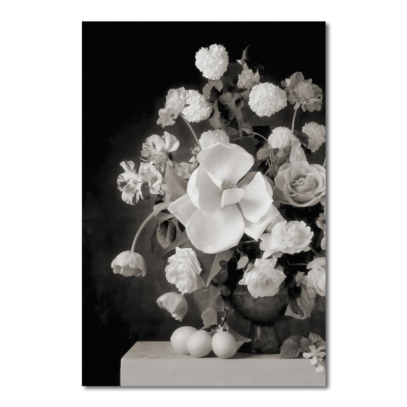 CORX Designs - Black and White Flower Canvas Art - Review