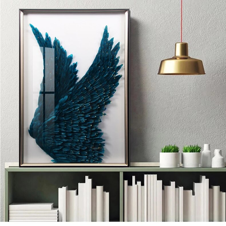 CORX Designs - Blue Wings Canvas Art - Review