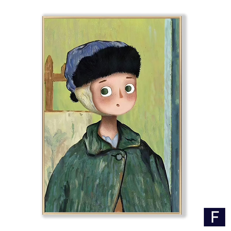 CORX Designs - Classic Paintings Cartoon Canvas Art - Review