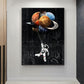 CORX Designs - Cartoon Astronaut Wall Art Canvas - Review