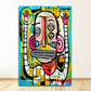 CORX Designs - Graffiti Street Art Joachim Abstract Colorful Canvas Painting Art - Review