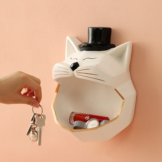 CORX Designs - Big Mouth Cool Cat Storage Wall Decor Statue - Review