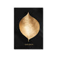 CORX Designs - Gold Black Leaf Canvas Art - Review