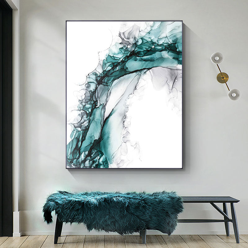 CORX Designs - Abstract Blue Marble Canvas Art - Review