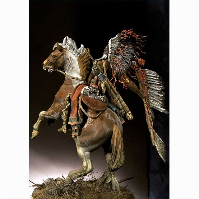 CORX Designs - Native Americans Riding Horses Indian Canvas Art - Review